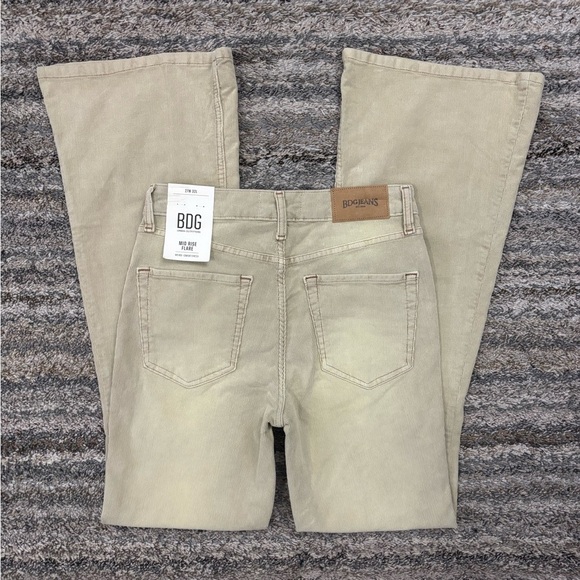 BDG Mid Rise Flare Corduroy Jeans Sz 27Wx32L NWT | Urban Outfitters Flare Jeans- - Picture 9 of 14